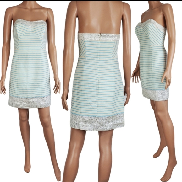 Lilly Pulitzer Striped Remy Dress, Sz 6 , EUC - Picture 1 of 5